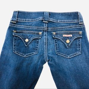 Hudson Flare Dark Wash Denim Jeans